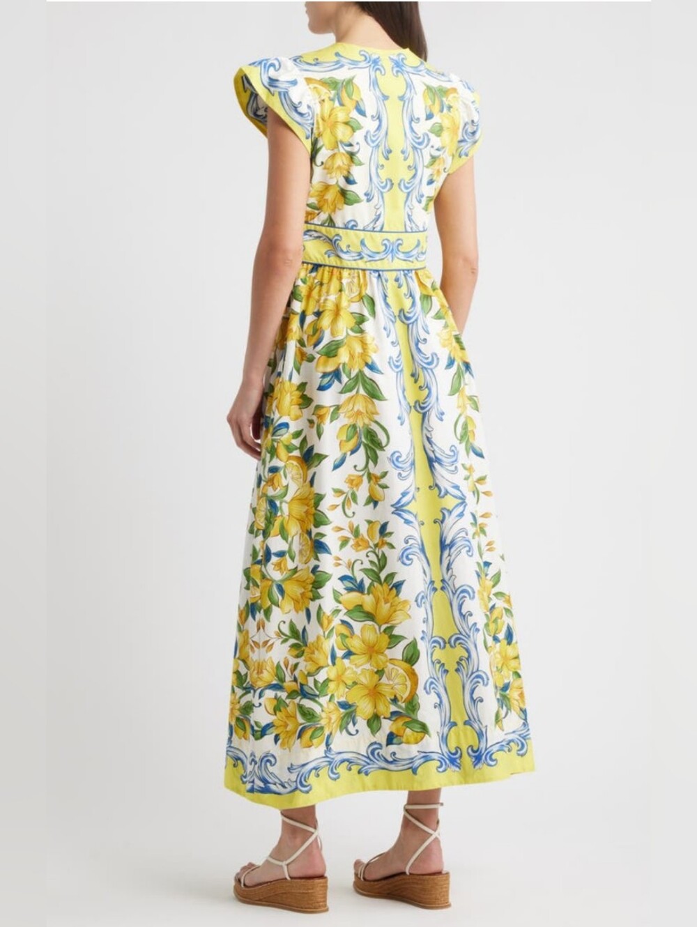 Farm Rio Sicily Scarf Maxi Dress - Picture 2 of 16